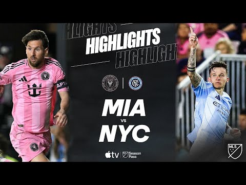 Inter Miami vs. New York City FC | Full Match Highlights | Miami Home Opener!