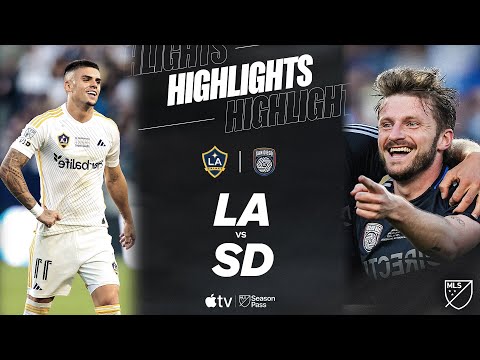 LA Galaxy vs. San Diego FC | Full Match Highlights | History! San Diego Debut