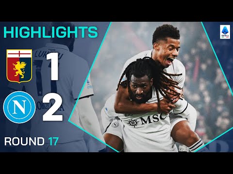 GENOA-NAPOLI 1-2 | HIGHLIGHTS | Napoli Edge Genoa to Reclaim Top Spot | Serie A 2024/25