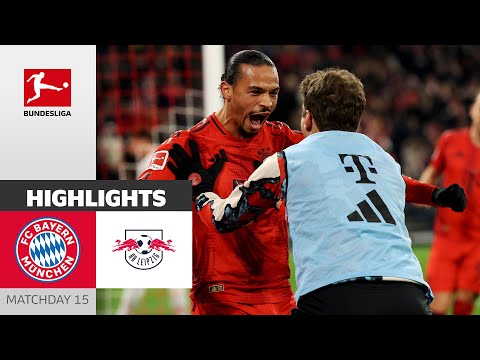 Bayern Sets A Statement! | FC Bayern München - RB Leipzig | Highlights | MD 15 – Bundesliga 2024/25