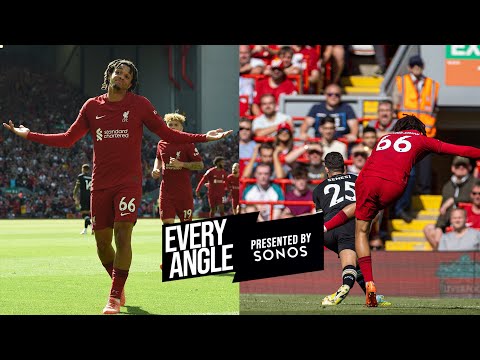 ALEXANDER-ARNOLD SCORES A SCREAMER | Every angle of Trent's rocket!  🚀